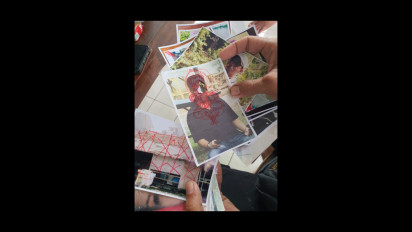 Heboh, Warga Ciputat Gerebek Rumah Terduga Praktik Dukun Santet Ditemukan Foto Tertusuk Paku dan Penuh Coretan Merah