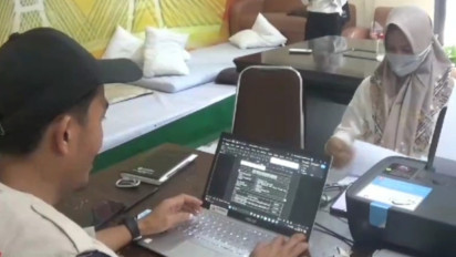 Diduga Mark Up Suara Caleg, Anggota PPK Laporkan Ketua PPK Kwanyar ke Bawalsu Bangkalan