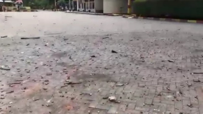 Suara Ledakan Keras Susulan Terdengar di Subden Jibom Detasemen Gegana Polda Jatim, Warga Langsung Kaget