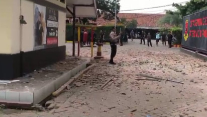Kesaksian Ibu-Ibu Tercengang Dengar Ledakan Keras di Mako Brimob Surabaya: Satu Kali Suara Ledakan Duarr, Bergetar...