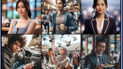 Menikmati Kehidupan Virtual Presenter AI