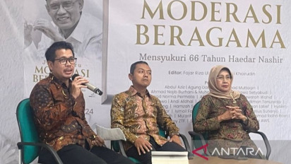 PP Muhammadiyah Luncurkan Buku "Jalan Baru Moderasi Beragama"