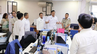 Tur Keliling Kantor Kementerian ATR/BPN, AHY Temukan Ini