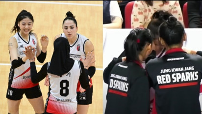 Sikap Peduli Megawati Hangestri terhadap Pemain Red Sparks Tuai Sorotan, Megatron Lakukan Hal Ini saat Rekan Setimnya Bersedih