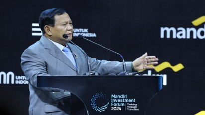 Apresiasi Pencapaian Bank Mandiri, Prabowo Ungkap Pengalamannya Jadi Klien