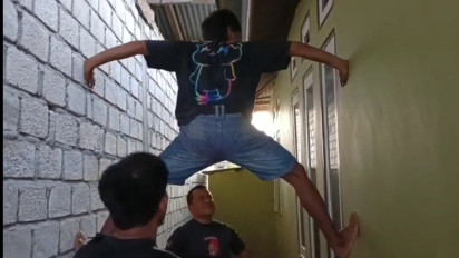 Gasak Uang dan Emas Milik Tetangga, "Spiderman" Ditangkap Polisi di Buton Tengah