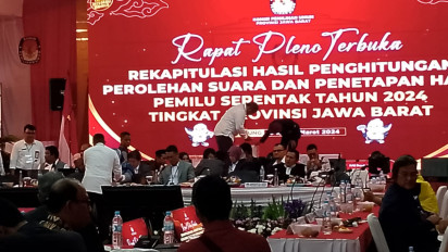 KPU Mulai Gelar Rapat Pleno Terbuka Tingkat Provinsi Jabar Hari Ini