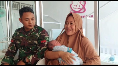 Lahir di Moment Pemilu, Bayi di Kolaka Diberi Nama Prabowo Subianto