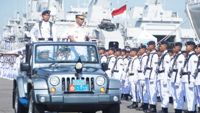 Tongkat Komando Koarmada II Bergulir, Perluas Alutsista dan Pasukan ke Wilayah Ibu Kota Nusantara