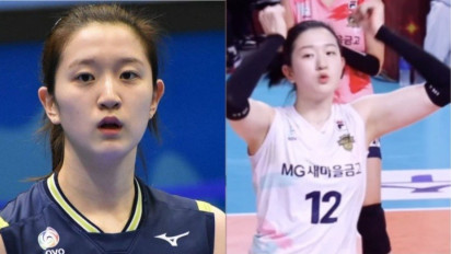 Pernah Bikin Ratu Voli Korea Marah Besar karena Provokasi Pakai Joget Ting-Tang, Intip Foto-foto Cantik Lee Da-hyeon Si Rival Megawati Hangestri