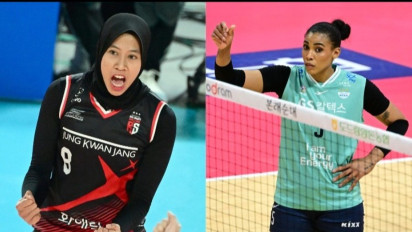 Prediksi Pertandingan Red Sparks vs GS Caltex, Megawati Hangestri Duel dengan Gyselle Silva Guna Posisi Playoff Liga Voli Korea