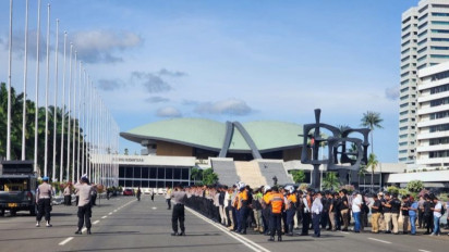 Polisi Terjunkan 1.459 Personel Gabungan untuk Amankan Aksi di DPR MPR RI