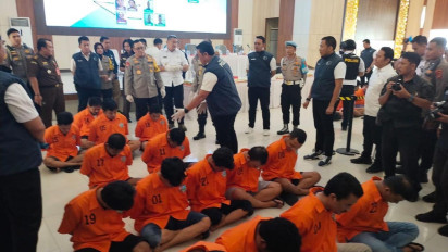 Polda Lampung Ungkap 2 Jaringan Narkotika Asal Malaysia, 20 Orang Jadi Tersangka