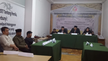 Bawaslu Kabupaten Bandung Barat  Putuskan 6 Ketua PPK  Terbukti Gelembungkan Suara Caleg DPR RI 