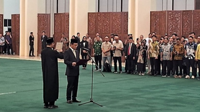 Politikus PPP Amir Uskara Resmi Dilantik Jadi Wakil Ketua MPR