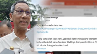 Riuh KJMU Dicabut, 12 Ribu Mahasiswa Jakarta Terancam Berhenti
