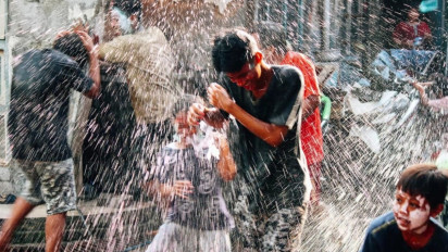 Tradisi Gebyuran Perang Air, Cara Warga Kampung Bustaman Semarang Sambut Ramadhan