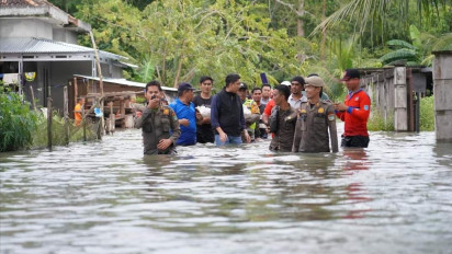 Ratusan Rumah Terendam Banjir di Empat Kecamatan Kabupaten Ogan Ilir Sumsel