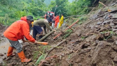 Longsor Terjang Wilayah Kudus Jawa Tengah, Tutup Akses Jalan Antar Desa