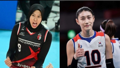 4 Aksi Memukau Megawati Hangestri jadi Penentu Kemenangan bagi Red Sparks, Ratu Voli Korea Sampai Acungkan Jempol