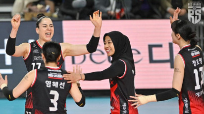 Red Sparks Lolos Playoff, Megawati Hangestri Diguyur Bonus, Jumlahnya Bikin Makin Betah Main di Korea 