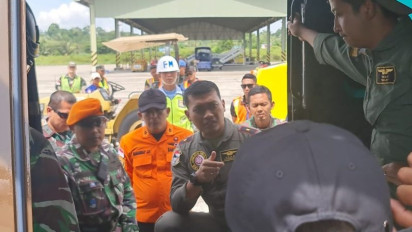 Korban Pesawat Jatuh Smart Air Belum Bisa Dievakuasi