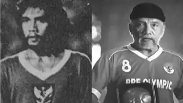 Djunaidy Abdillah Legenda Timnas Indonesia yang disejajarkan dengan Pele, Maradona