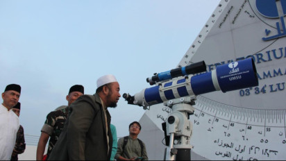 Berada Posisi Teramat Rendah, Pemantauan Hilal di Medan Tidak Terlihat