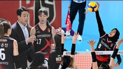 Reaksi Tak Terduga Pelatih Red Sparks saat Megawati Hangestri Sukses Lakukan Blok terhadap Spike Keras Lawan, Dia Sampai...