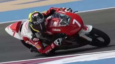 Pembalap muda Indonesia Kiandra Ramadhipa