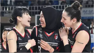 Yeum Hye-son, Megawati Hangestri dan Giovanna Milana