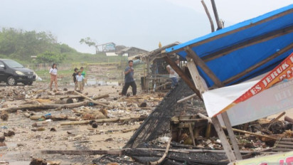 Waspada Fenomena Abrasi Pantai Pesisir Lampung Selatan, Ini Imbauan BPBD 