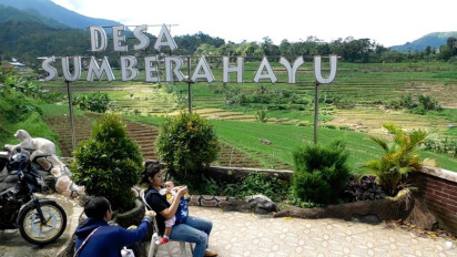Ngabuburit di Desa Sumber Rahayu Kendal, Melihat Panorama Alam yang Bikin Betah