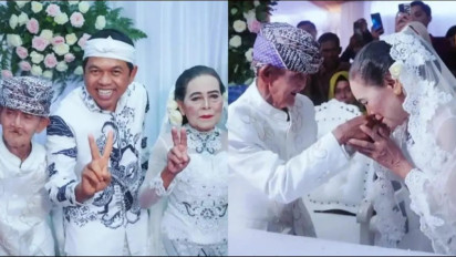 Viral! Lansia 90 Tahun di Subang, Aki Jaya Menikah dengan Bibi Kang Dedi Mulyadi