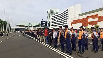 Demo di Depan DPR Hari Ini, Polri Terjunkan 1.621 Personel Gabungan