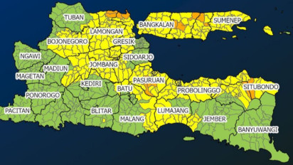 Sepekan ke depan, BMKG Perkirakan Cuaca Ekstrem Melanda Sejumlah Wilayah di Jatim