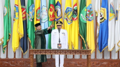 Bustami Hamzah Resmi Dilantik Jadi PJ Gubernur Aceh