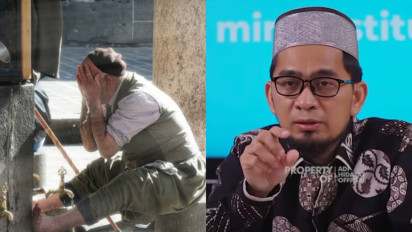 Setelah Wudhu, Wajah Boleh Dilap Pakai Handuk? Kebiasaan itu Ternyata Kata Ustaz Adi Hidayat...