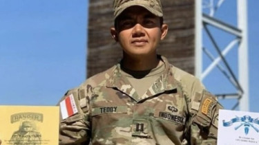 Jabat Seskab Kabinet Merah Putih, Ini Riwayat Karier Militer Mayor Teddy: Salah Satu Lulusan Terbaik US Army Infantry School