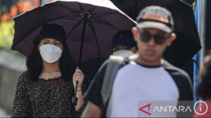 BBMKG: Kota Medan Dilanda Cuaca Panas 36,2 Derajat Celcius