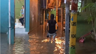 BPBD Jakarta Catat Ada 16 RT di Jakarta Terendam Banjir Pagi Ini