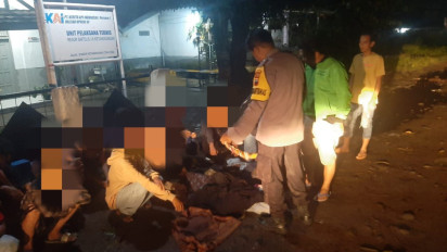 Perang Sarung di Ketanggungan Brebes, Sepuluh Bocah Diamankan Polisi