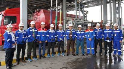 Pj Gubernur Jatim Tinjau Integrated Terminal BBM dan LPG Surabaya, Pastikan Stok Aman Selama Ramadhan