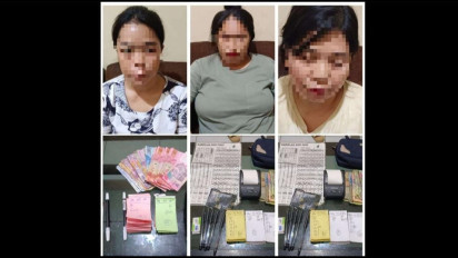 Tiga Emak-emak Penjual Togel di Pasar Karang Dibekuk Polisi