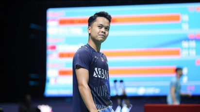 Lolos Babak Semifinal All England 2024, Ginting Kalahkan Nomor Satu Dunia