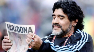 Lionel Messi Dedikasikan Kemenangan Argentina untuk Maradona
