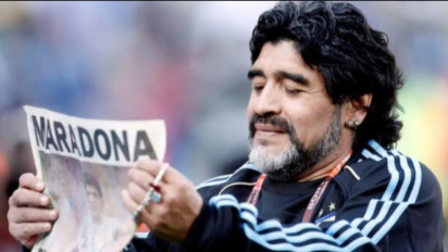 Lionel Messi Dedikasikan Kemenangan Argentina untuk Maradona