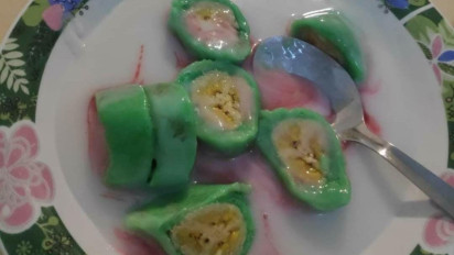 Es Pisang Ijo Jadi Takjil Favorit Warga di Maros