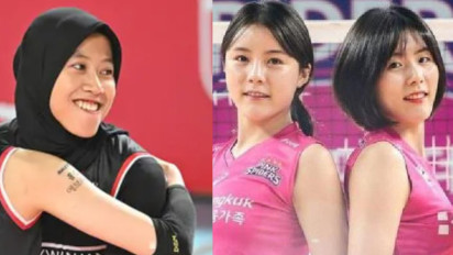 Sebelum Megawati Hangestri Populer dan Jadi Idola, Dua Atlet Kembar Pink Spiders ini Justru Ditendang dari Korea Selatan, Kok Bisa?