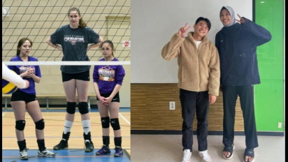 Sudah Cantik, Tinggi Sekali Badannya, Inilah 5 Atlet Voli Wanita Tertinggi di Dunia, Nomor 1 Capai 2,23 Meter, Megawati Hangestri Termasuk Nggak?